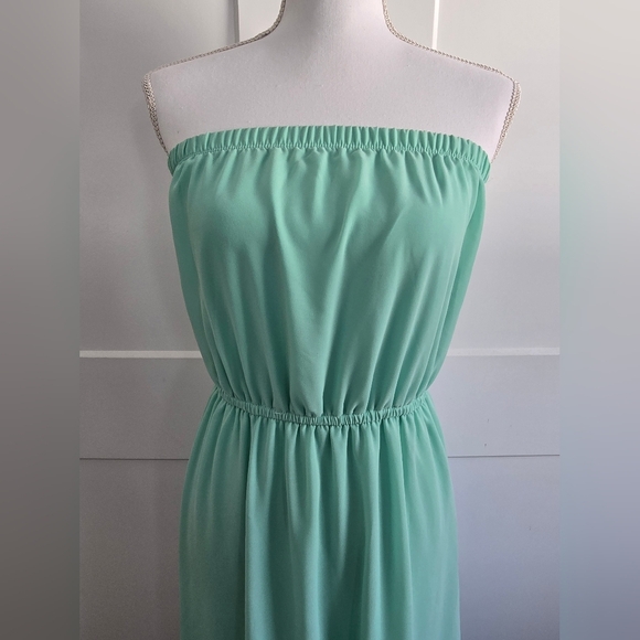 Forever21 Mint Green Maxi Dress - Picture 4 of 7